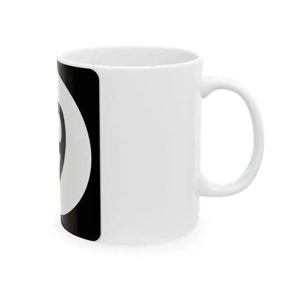 Iowa 19 (Iowa) (Road Sign) White Coffee Mug - Go Mug Yourself