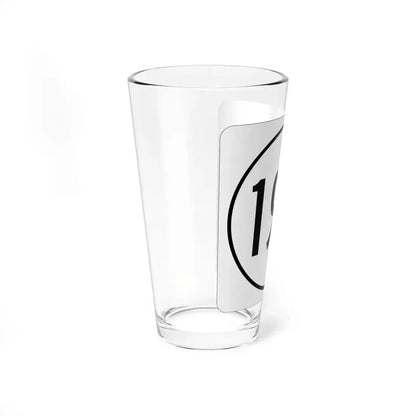 Iowa 194 1948 (Iowa) (Road Sign) Pint Glass 16oz - Go Mug Yourself