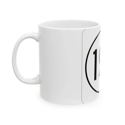 Iowa 194 1948 (Iowa) (Road Sign) White Coffee Mug - Go Mug Yourself
