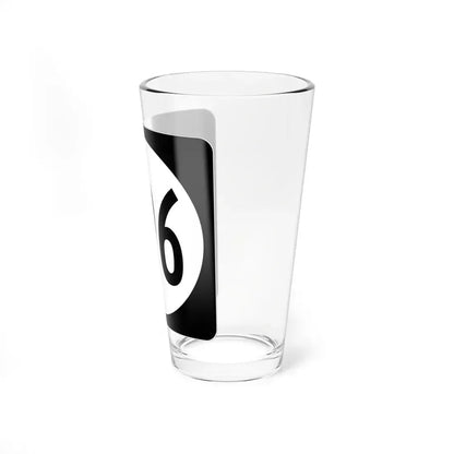 Iowa 196 (Iowa) (Road Sign) Pint Glss 16oz - Go Mug Yourself