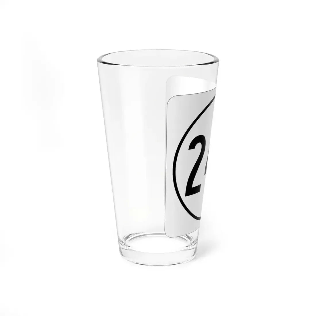 Iowa 245 1948 (Iowa) (Road Sign) Pint Glss 16oz - Go Mug Yourself