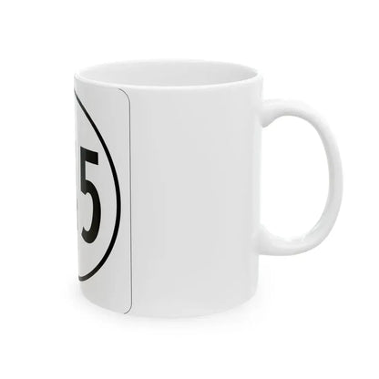 Iowa 245 1948 (Iowa) (Road Sign) White Coffee Mug - Go Mug Yourself
