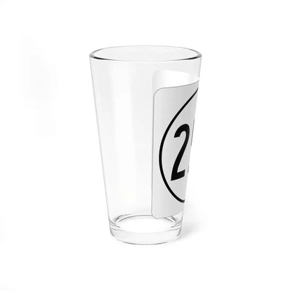 Iowa 257 1948 (Iowa) (Road Sign) Pint Glss 16oz - Go Mug Yourself