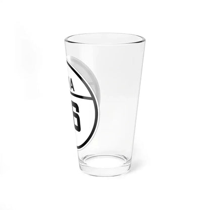 Iowa 26 1926 (Iowa) (Road Sign) Pint Glass 16oz - Go Mug Yourself