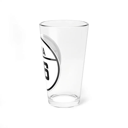 Iowa 26 1926 (Iowa) (Road Sign) Pint Glss 16oz - Go Mug Yourself