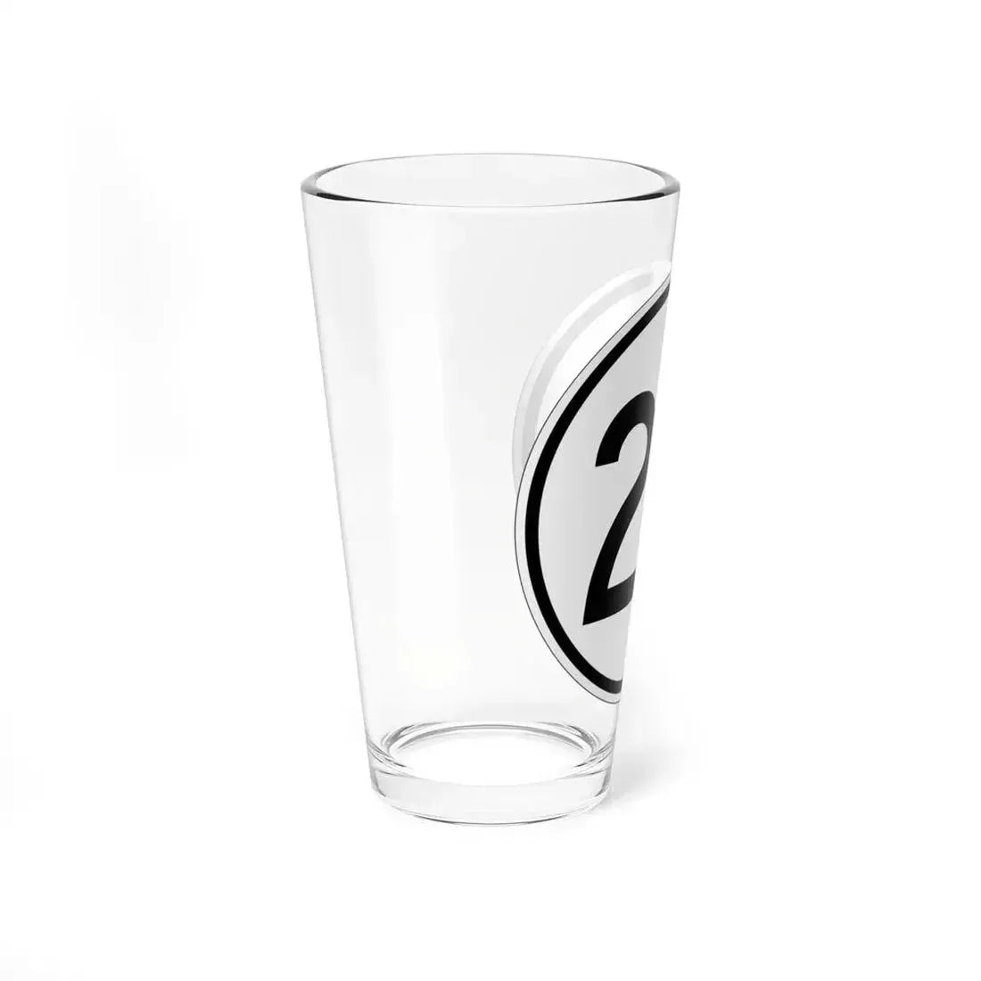Iowa 26 1950 (Iowa) (Road Sign) Pint Glass 16oz - Go Mug Yourself