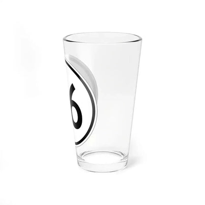 Iowa 26 1950 (Iowa) (Road Sign) Pint Glass 16oz - Go Mug Yourself