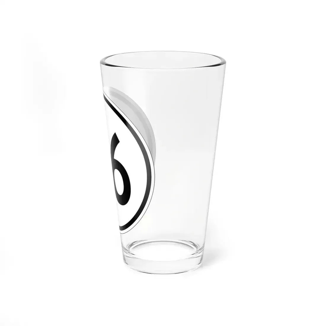 Iowa 26 1950 (Iowa) (Road Sign) Pint Glss 16oz - Go Mug Yourself