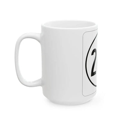 Iowa 265 1948 (Iowa) (Road Sign) White Coffee Mug - Go Mug Yourself