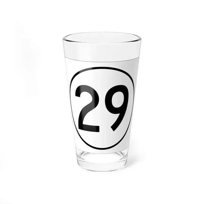 Iowa 29 1948 (Iowa) (Road Sign) Pint Glass 16oz 16oz - Go Mug Yourself