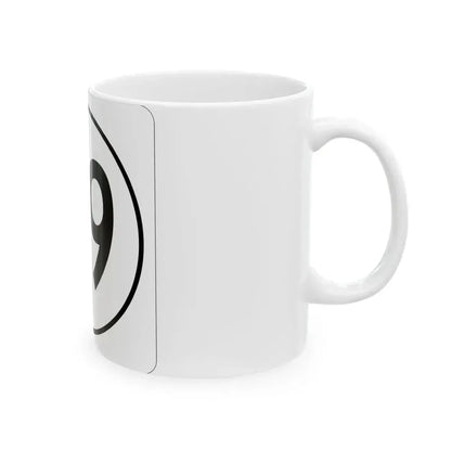 Iowa 29 1948 (Iowa) (Road Sign) White Coffee Mug - Go Mug Yourself