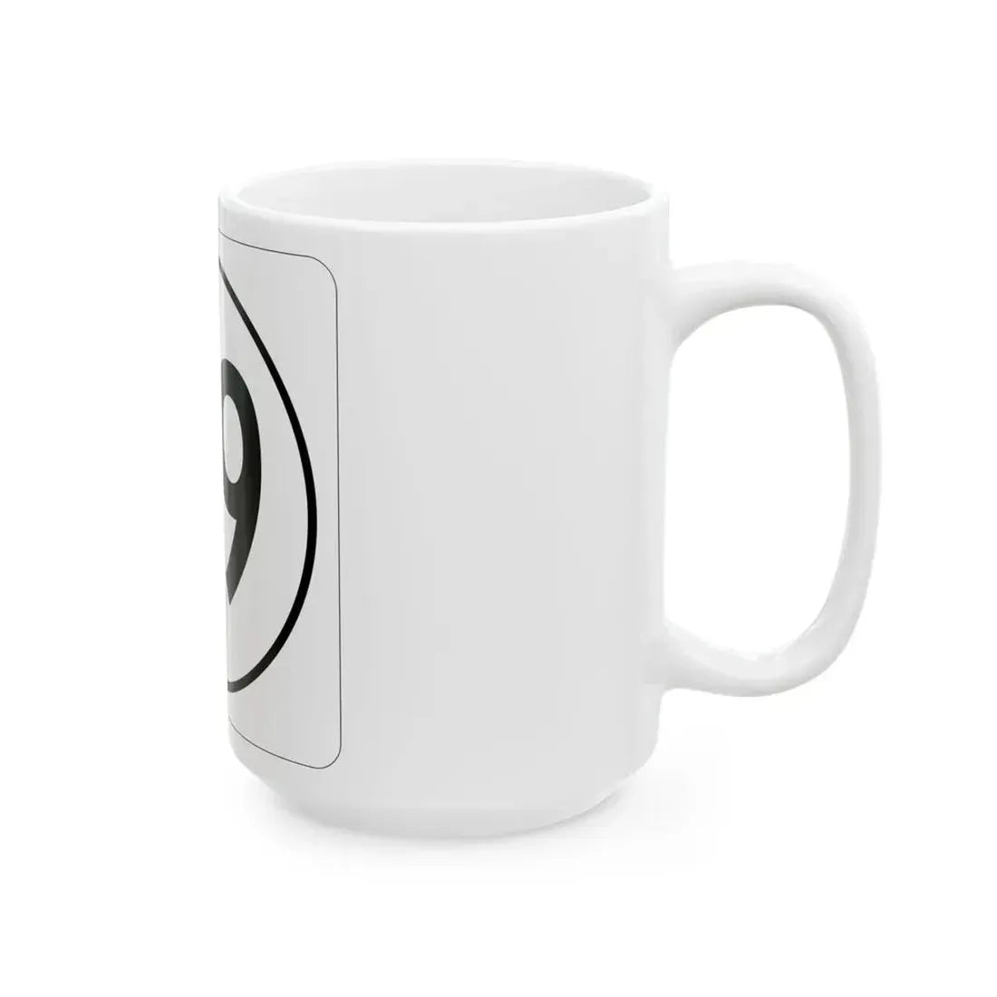 Iowa 29 1948 (Iowa) (Road Sign) White Coffee Mug - Go Mug Yourself