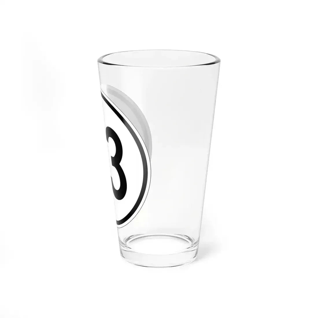 Iowa 33 1950 (Iowa) (Road Sign) Pint Glass 16oz - Go Mug Yourself