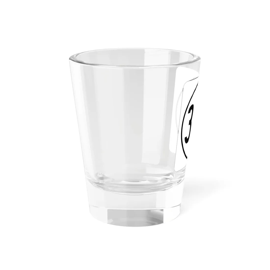 Iowa 345 1948 (Iowa) (Road Sign) Shot Glass 1.5oz - Go Mug Yourself