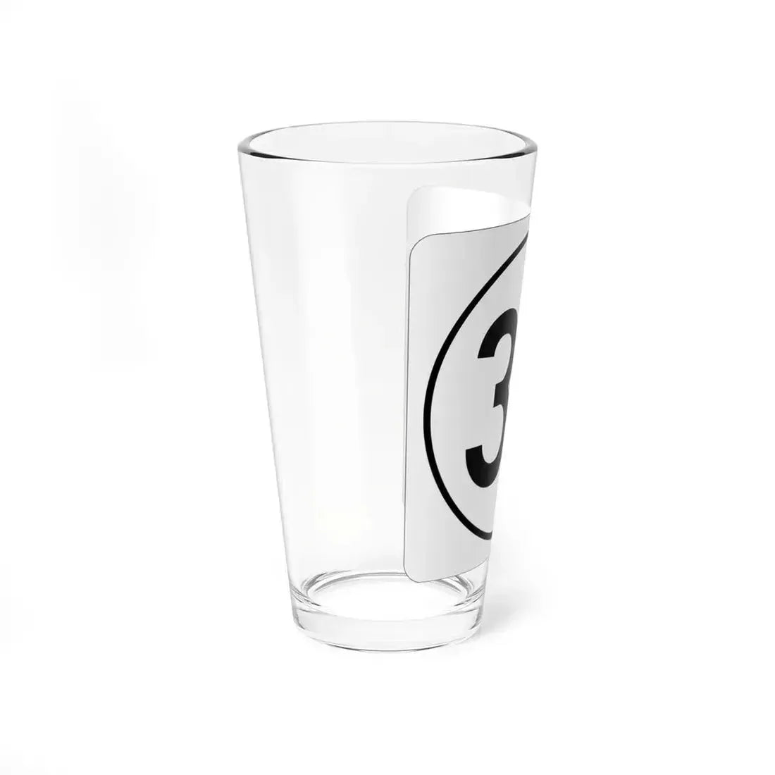 Iowa 35 1948 (Iowa) (Road Sign) Pint Glass 16oz - Go Mug Yourself