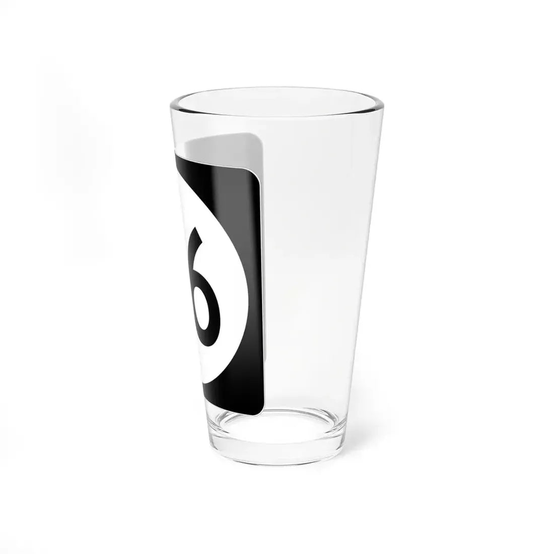 Iowa 36 (Iowa) (Road Sign) Pint Glss 16oz - Go Mug Yourself