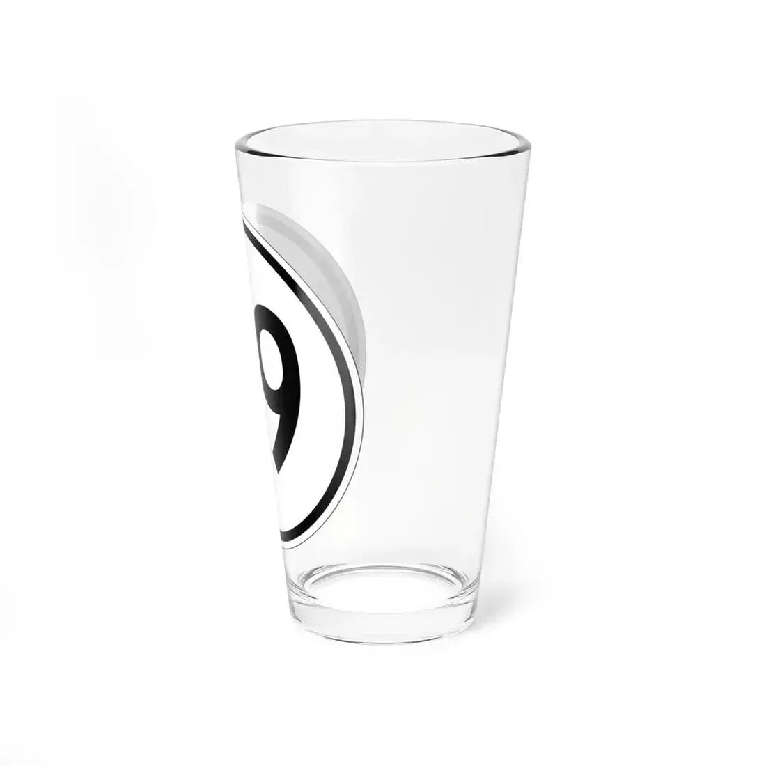 Iowa 39 1950 (Iowa) (Road Sign) Pint Glass 16oz - Go Mug Yourself