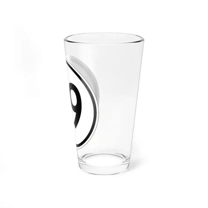 Iowa 39 1950 (Iowa) (Road Sign) Pint Glass 16oz - Go Mug Yourself
