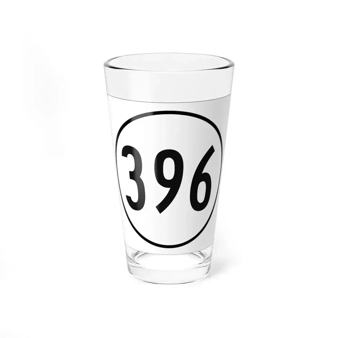 Iowa 396 1948 (Iowa) (Road Sign) Pint Glass 16oz 16oz - Go Mug Yourself