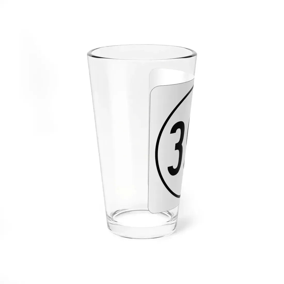 Iowa 396 1948 (Iowa) (Road Sign) Pint Glass 16oz - Go Mug Yourself