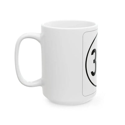 Iowa 396 1948 (Iowa) (Road Sign) White Coffee Mug - Go Mug Yourself
