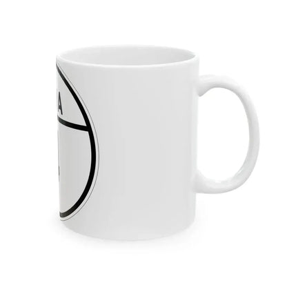 Iowa 4 1926 (Iowa) (Road Sign) White Coffee Mug - Go Mug Yourself