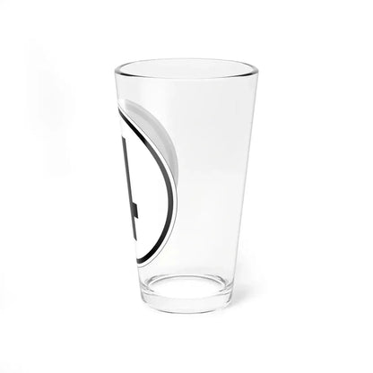 Iowa 4 1950 (Iowa) (Road Sign) Pint Glass 16oz - Go Mug Yourself