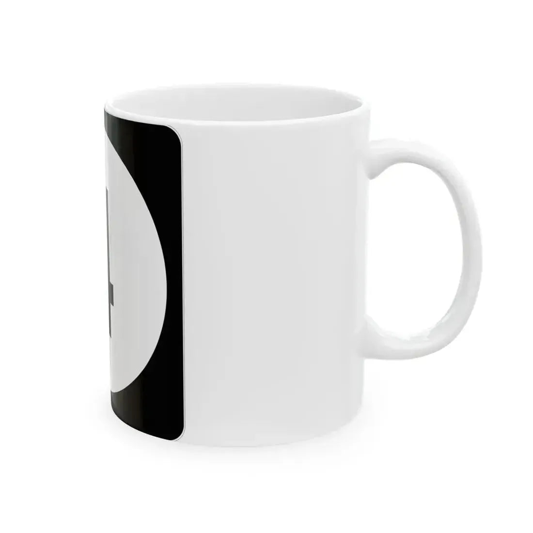 Iowa 4 (Iowa) (Road Sign) White Coffee Mug - Go Mug Yourself
