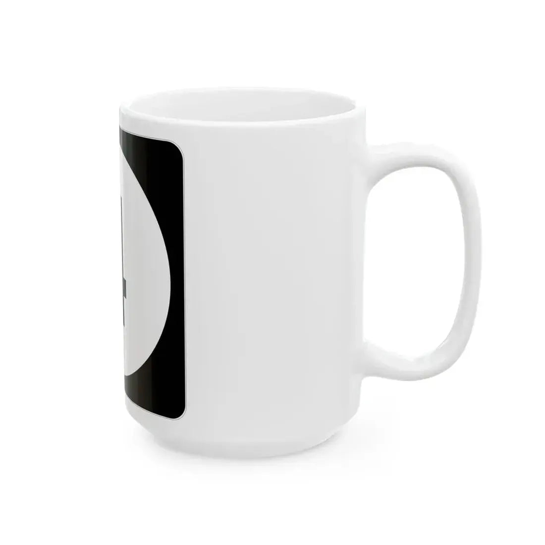 Iowa 4 (Iowa) (Road Sign) White Coffee Mug - Go Mug Yourself