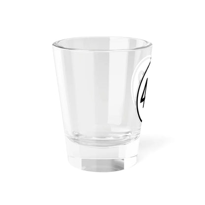 Iowa 402 1950 (Iowa) (Road Sign) Shot Glass 1.5oz - Go Mug Yourself