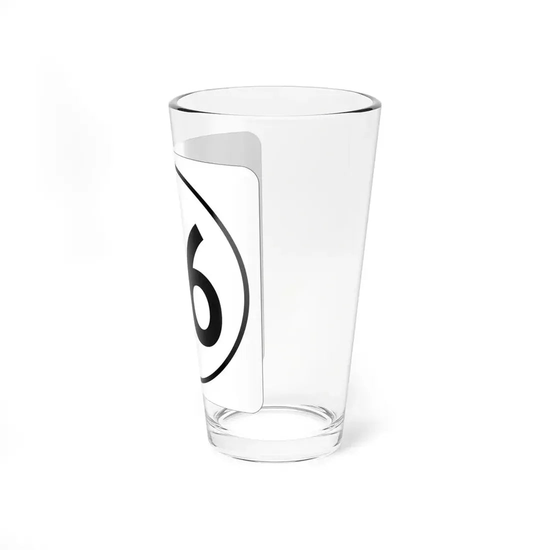 Iowa 46 1948 (Iowa) (Road Sign) Pint Glss 16oz - Go Mug Yourself