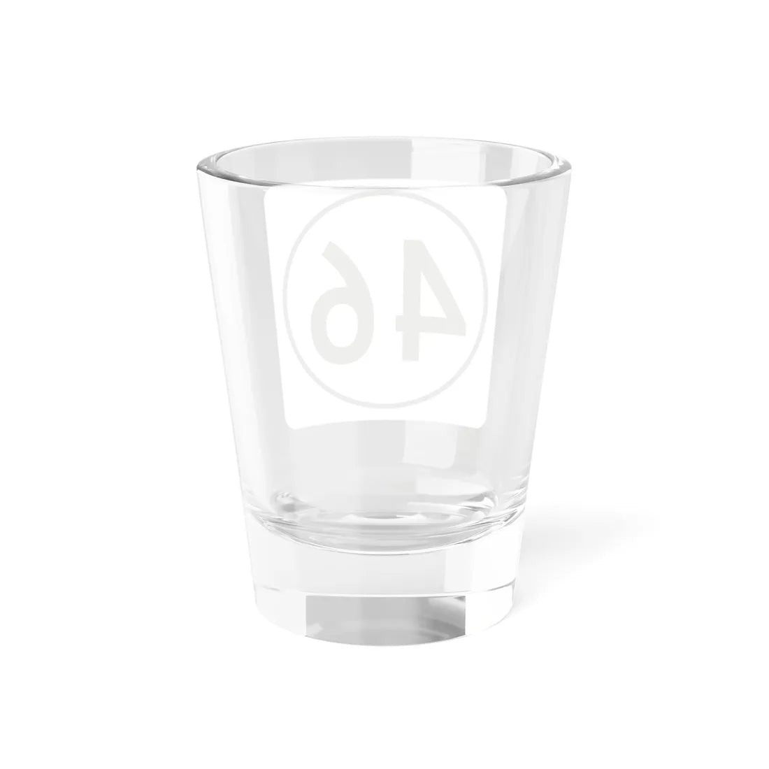 Iowa 46 1948 (Iowa) (Road Sign) Shot Glass 1.5oz - Go Mug Yourself