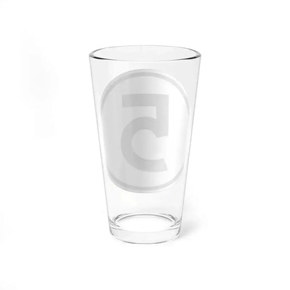 Iowa 5 1950 (Iowa) (Road Sign) Pint Glass 16oz - Go Mug Yourself