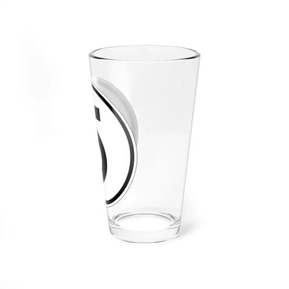 Iowa 5 1950 (Iowa) (Road Sign) Pint Glass 16oz - Go Mug Yourself