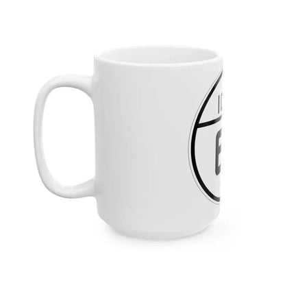 Iowa 67 1926 (Iowa) (Road Sign) White Coffee Mug - Go Mug Yourself