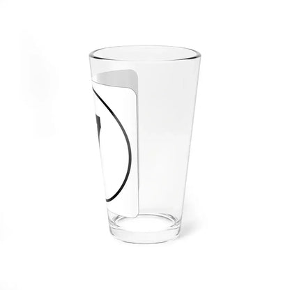 Iowa 7 1948 (Iowa) (Road Sign) Pint Glass 16oz - Go Mug Yourself