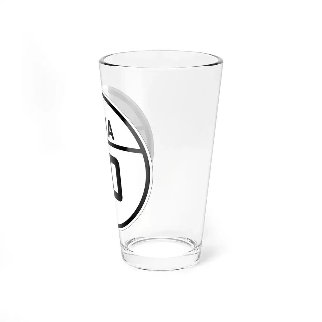 Iowa 70 1926 (Iowa) (Road Sign) Pint Glass 16oz - Go Mug Yourself