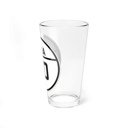 Iowa 70 1926 (Iowa) (Road Sign) Pint Glss 16oz - Go Mug Yourself