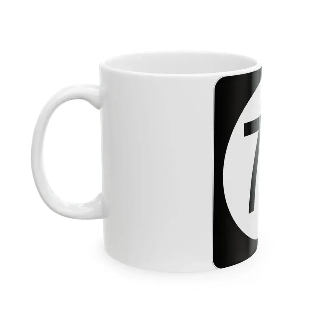 Iowa 79 (Iowa) (Road Sign) White Coffee Mug - Go Mug Yourself