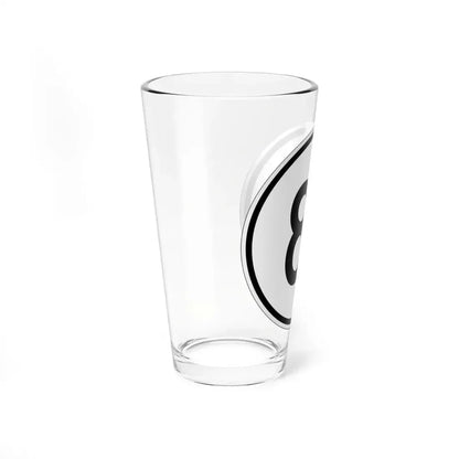 Iowa 81 1950 (Iowa) (Road Sign) Pint Glass 16oz - Go Mug Yourself