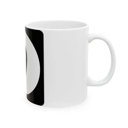 Iowa 9 (Iowa) (Road Sign) White Coffee Mug - Go Mug Yourself