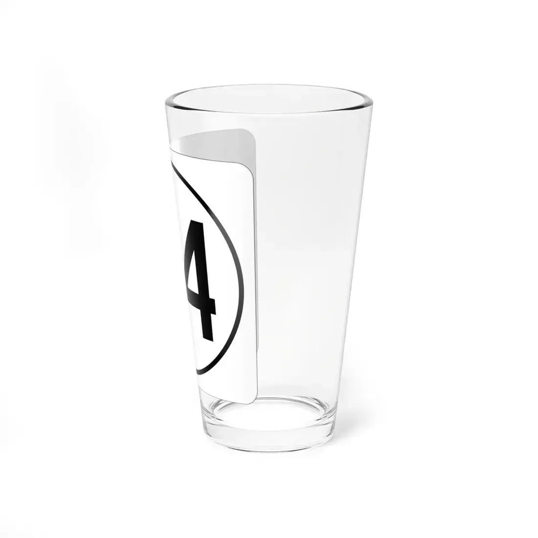 Iowa 94 1948 (Iowa) (Road Sign) Pint Glss 16oz - Go Mug Yourself