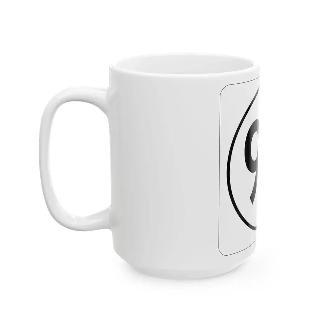 Iowa 94 1948 (Iowa) (Road Sign) White Coffee Mug - Go Mug Yourself
