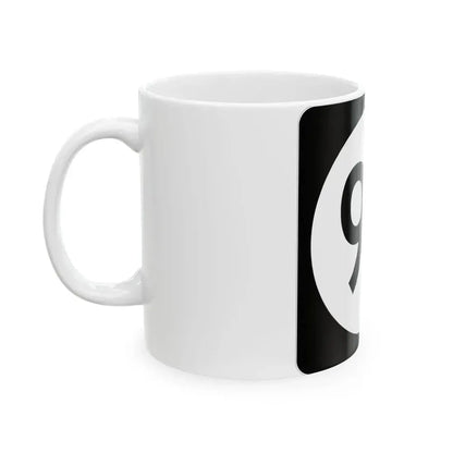 Iowa 95 (Iowa) (Road Sign) White Coffee Mug - Go Mug Yourself