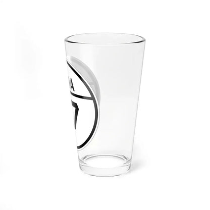 Iowa 97 1926 (Iowa) (Road Sign) Pint Glss 16oz - Go Mug Yourself