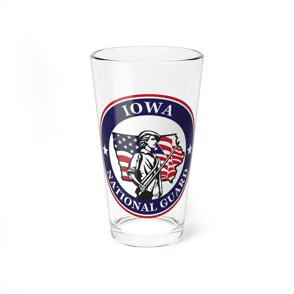 Iowa National Guard - Pint Glass 16oz 16oz - Go Mug Yourself