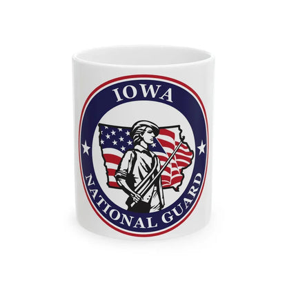 Iowa National Guard - White Coffee Mug 11oz - Go Mug Yourself