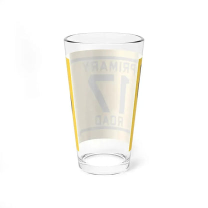 Iowa Primary 17 (Iowa) (Road Sign) Pint Glass 16oz - Go Mug Yourself