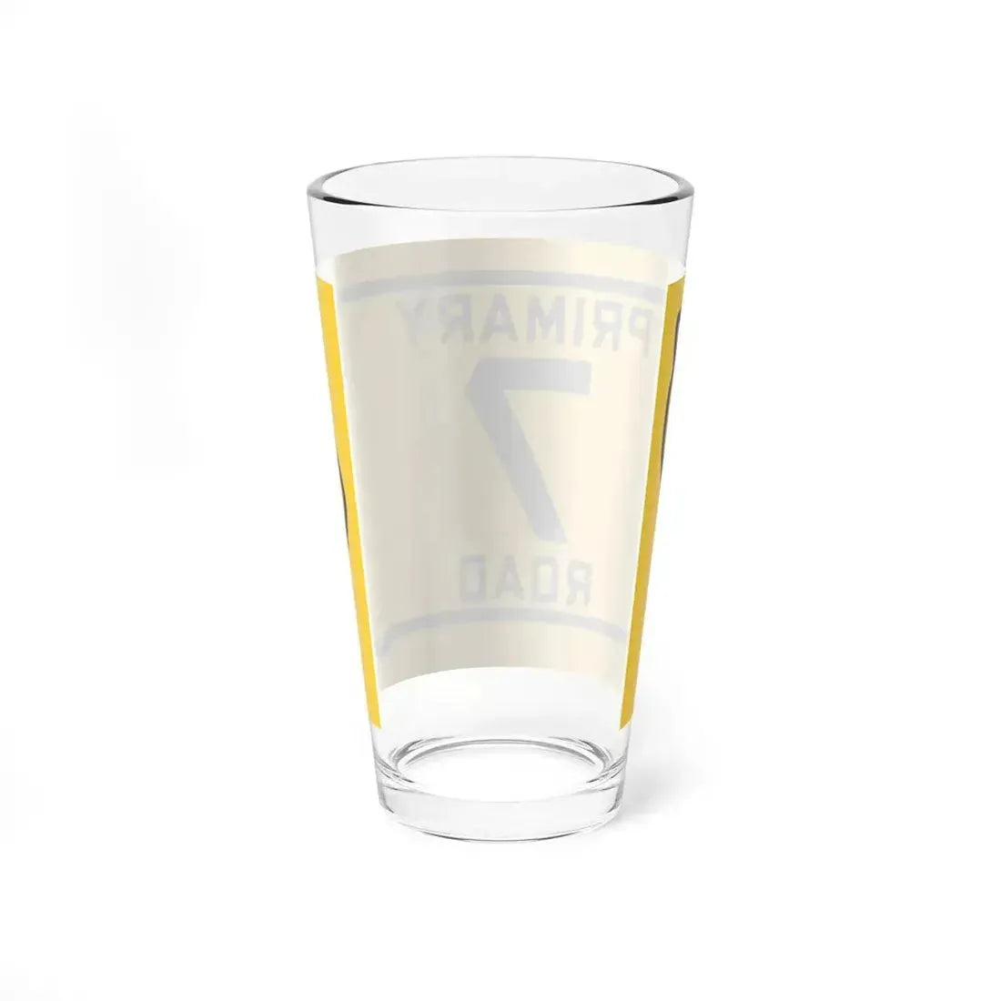 Iowa Primary 7 (Iowa) (Road Sign) Pint Glass 16oz - Go Mug Yourself