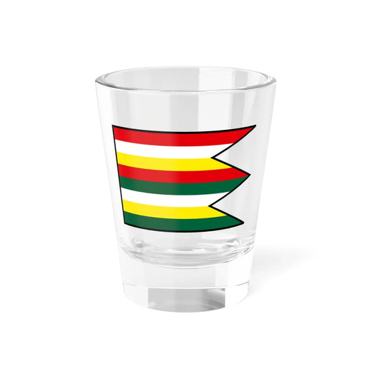 Ipelske Ulany Levice Flag (Slovakia) Shot Glass 1.5oz 1.5oz - Go Mug Yourself